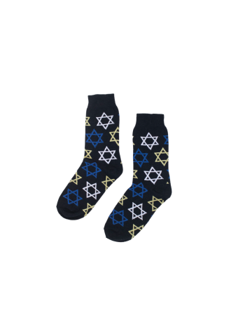 Six pointed star socks