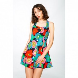 Mini floral dress