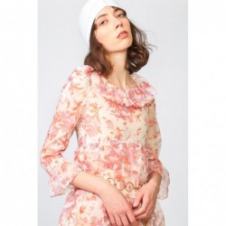 Romantic antique sheer dress