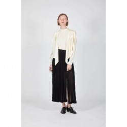 Moschino Black Sheer Skirt