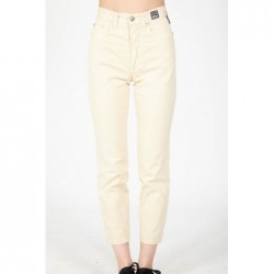 White Versace pants