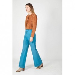 Blue 70s pants