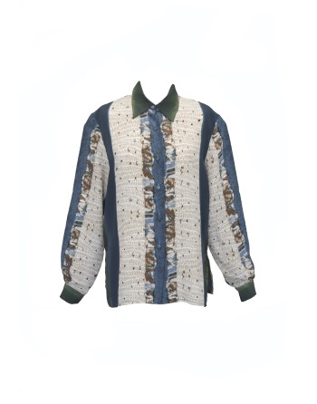 Πουκάμισο με λωρίδες τυπώματα