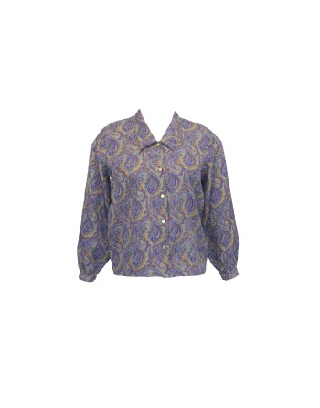 Shirt with paisley prints